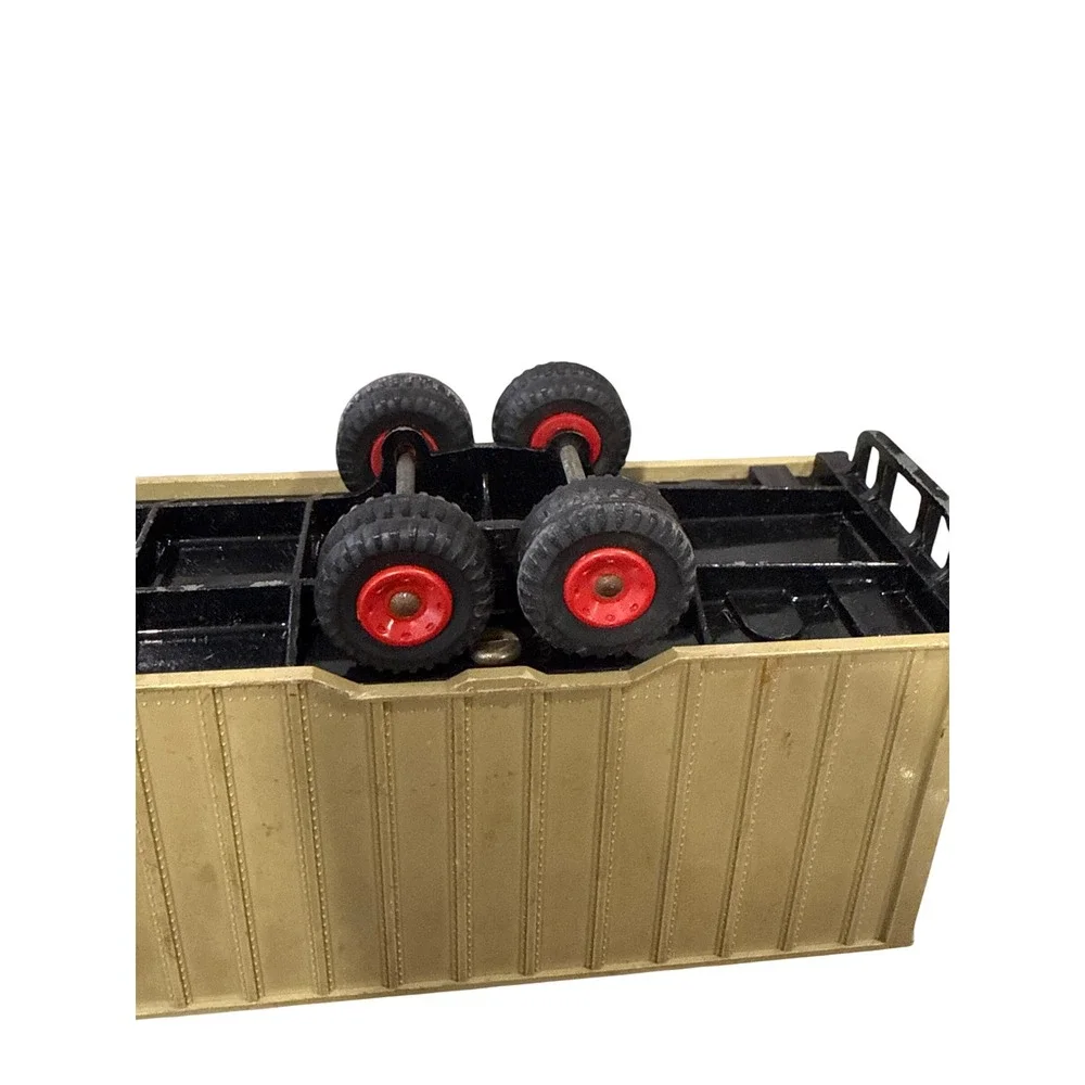 Vintage Dinky Supertoys McLean Trucking Company Red Cab Tan Trailer Meccano Ltd